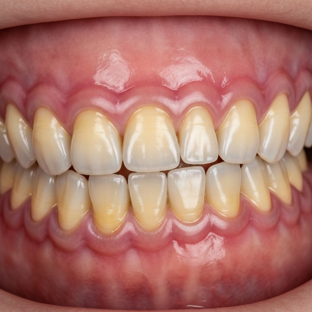 Zahnaufhellung - Vorher